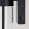 Vaxcel Sawyer Steel 1 Light Integrated LED Matte Black Contemporary Outdoor Wall Lantern Clear Glass T0743 - alternate 3